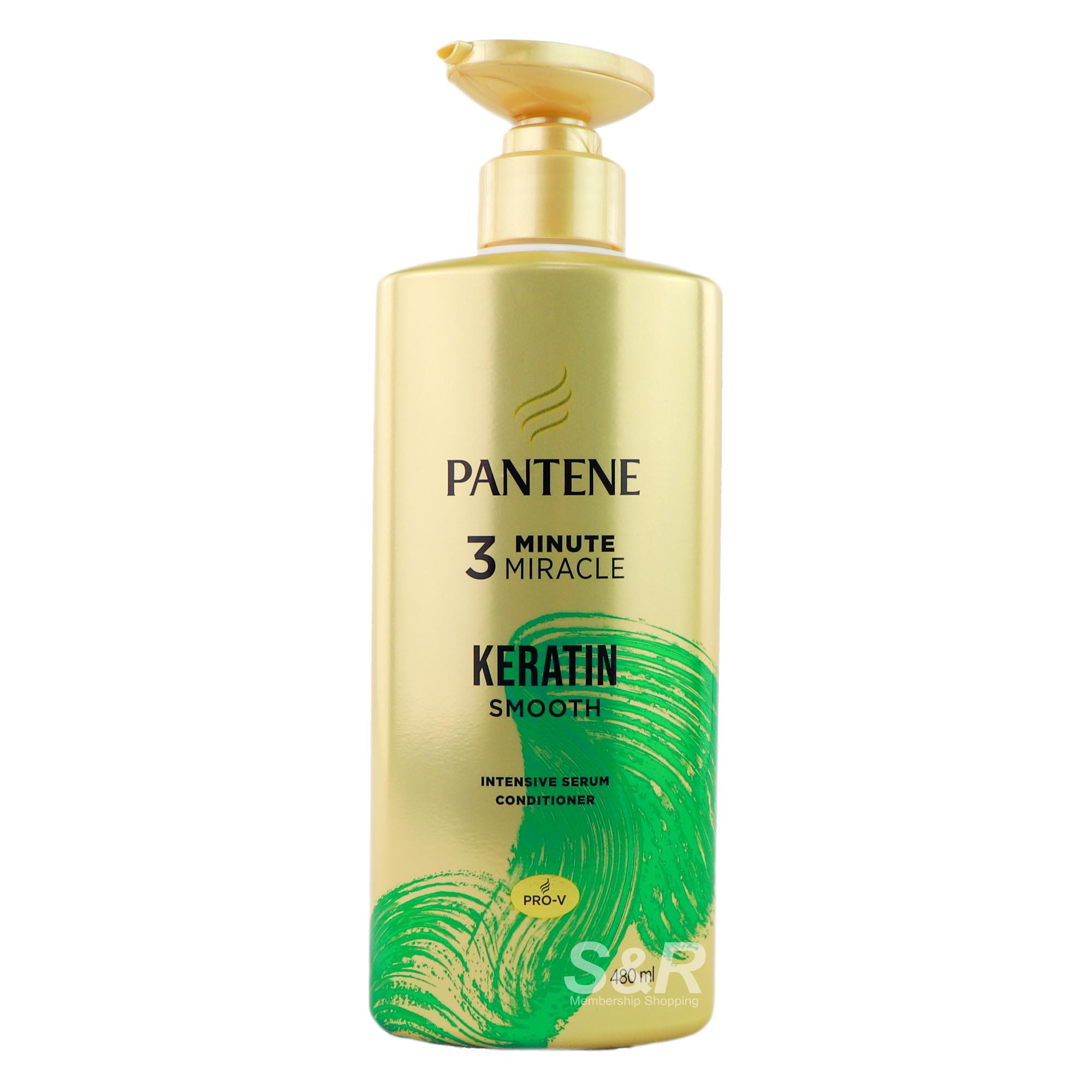 Pantene 3 Minute Miracle Keratin Smooth Conditioner 480mL Pantene 3 Minute Miracle Keratin Smooth Conditioner 480mL